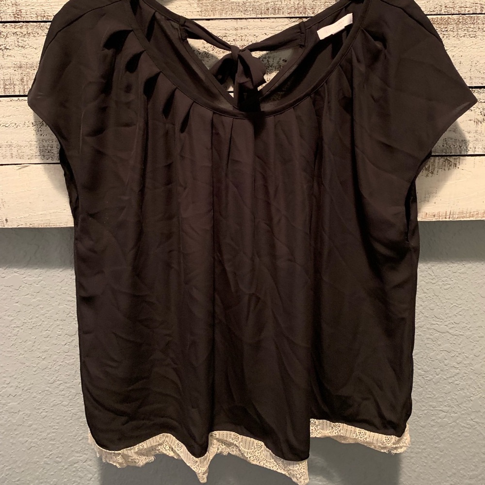 Lauren Conrad Black Shirt